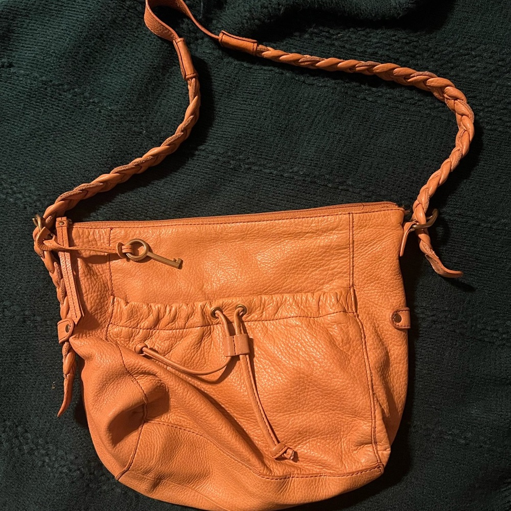 Camel colored, Fossil Purse